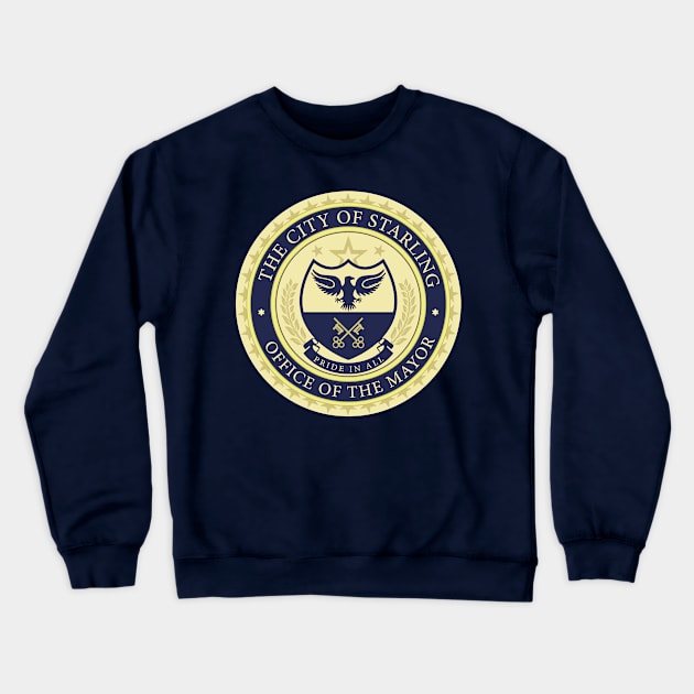 CITY OF STARLING (arrow) Crewneck Sweatshirt by LuksTEES